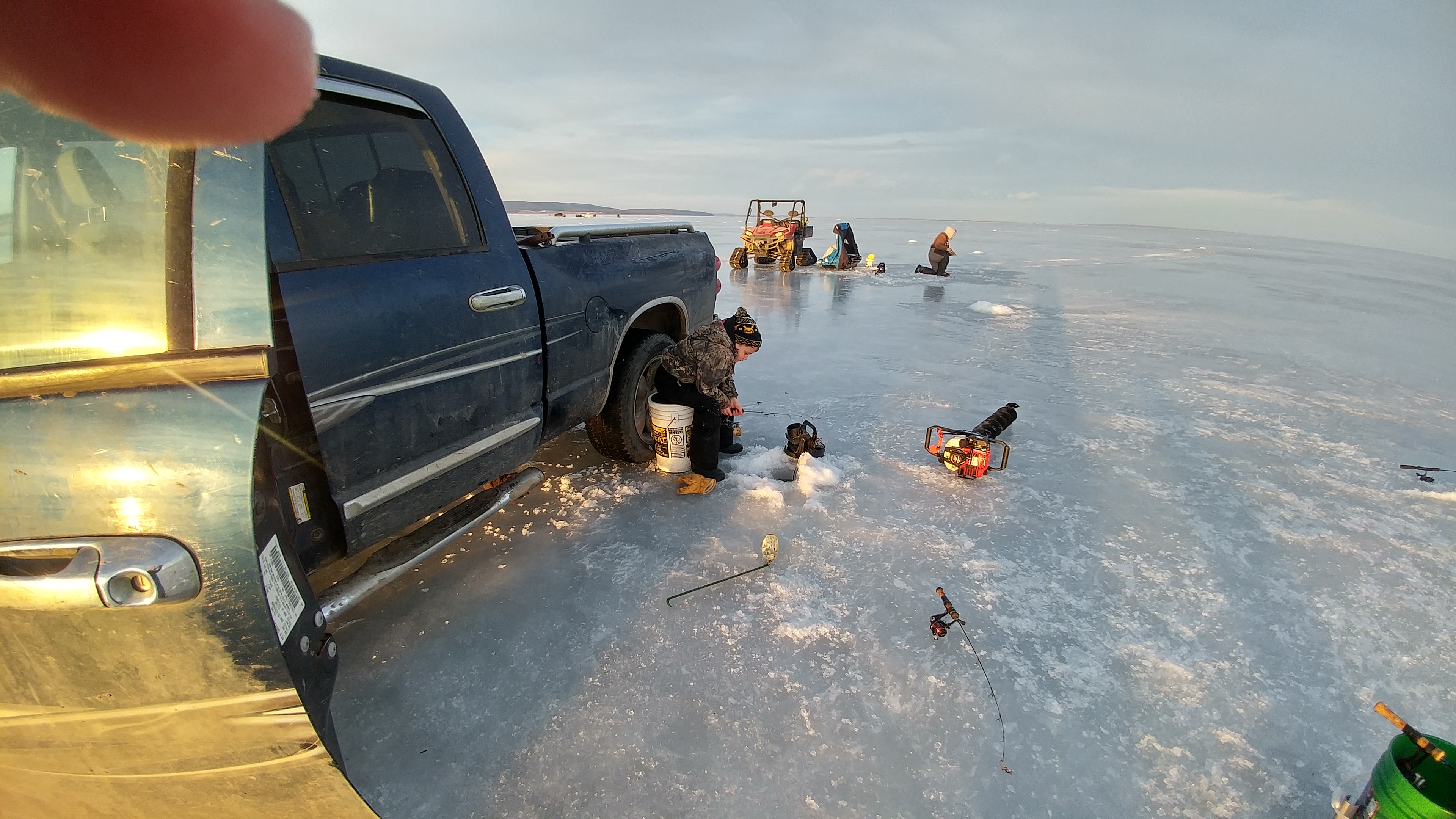 Wednesday Weekly Ice Conditions 18 Devils Lake Fishing