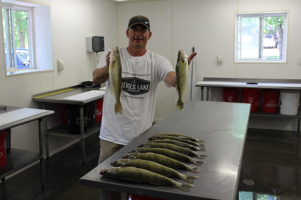 Monday's Summer Fishing Report 2 Devils Lake Fishing Report